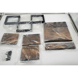 Desktop Shelf Organizer, 4 Tier Storage Display Rack, Desk Shelf Organizer Read